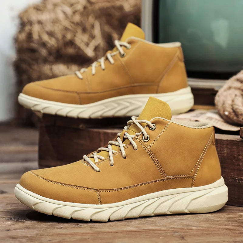 Expedition High-Top Leather Sports Shoes