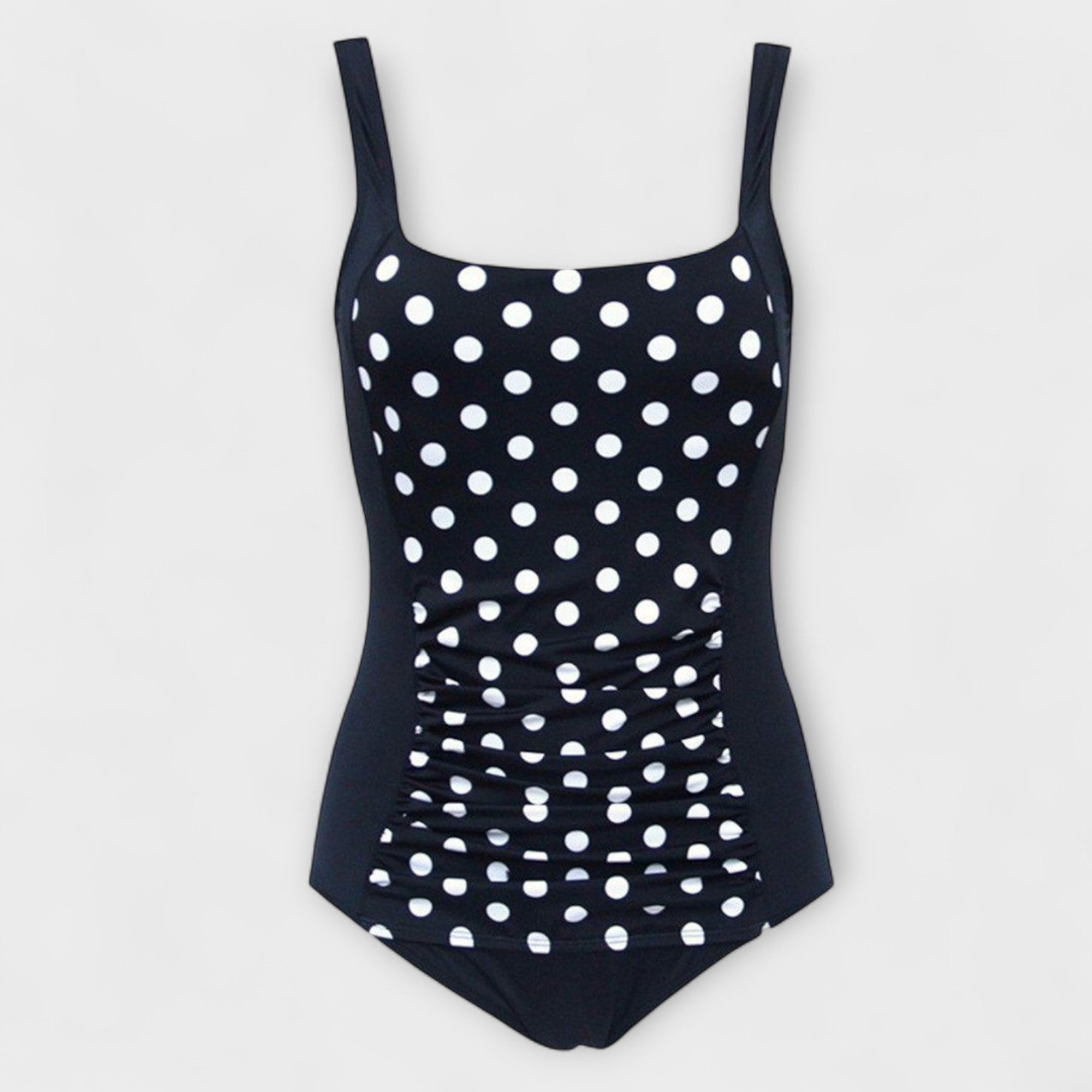 Retro One-Piece Thick Swimsuit