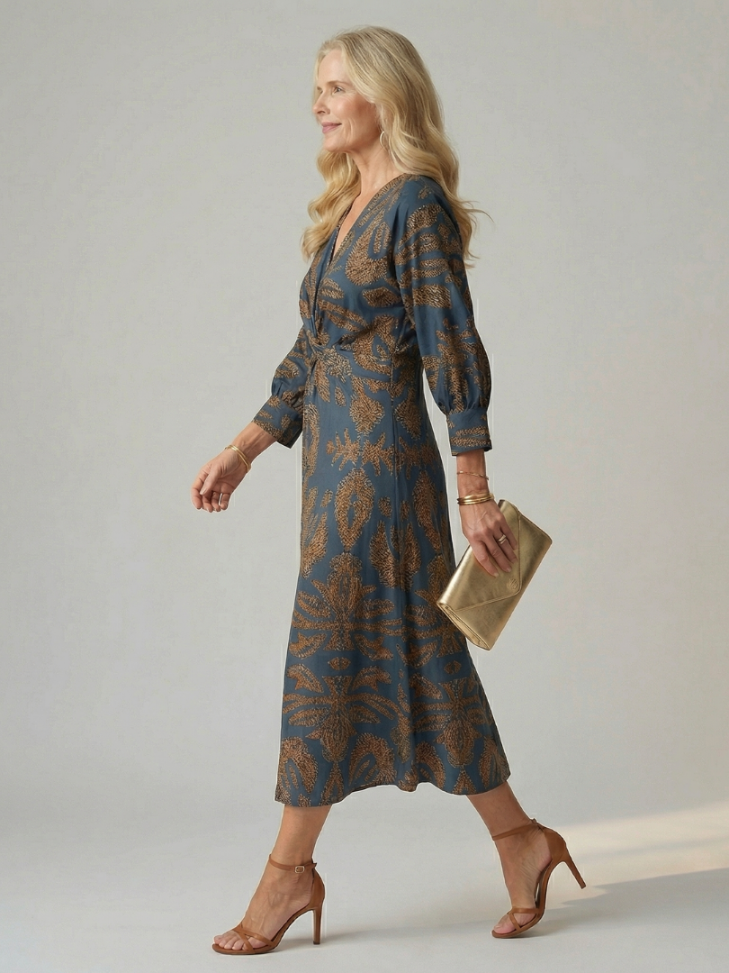 Alicja | Midi Black Dress