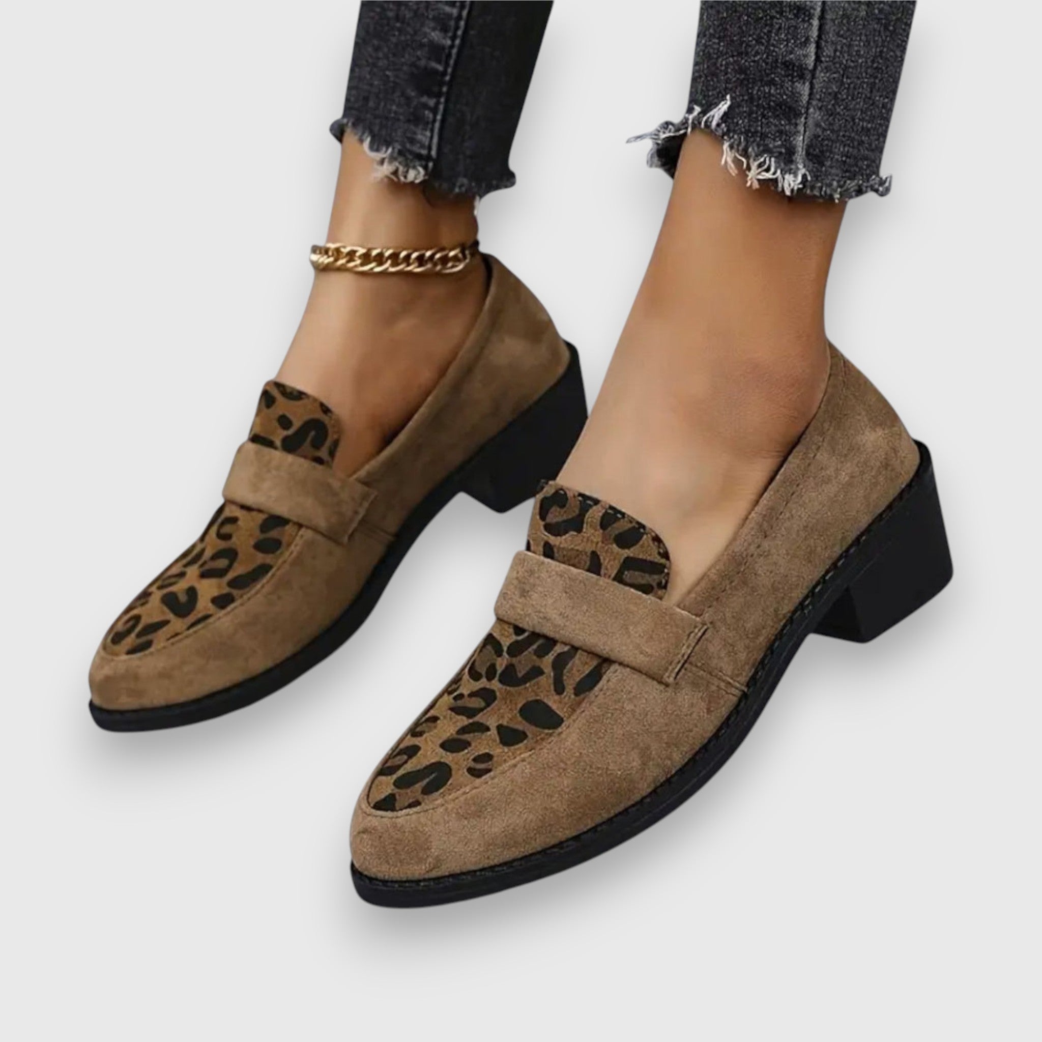 Florentina | Comfortable Leopard Slippers