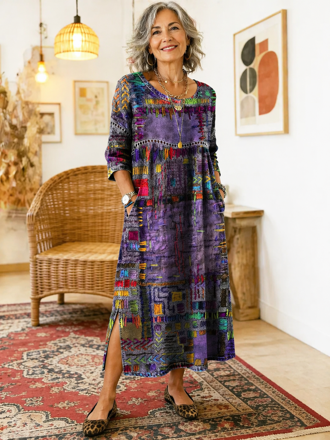 Manuela | Patchwork etnikai farmer ruha
