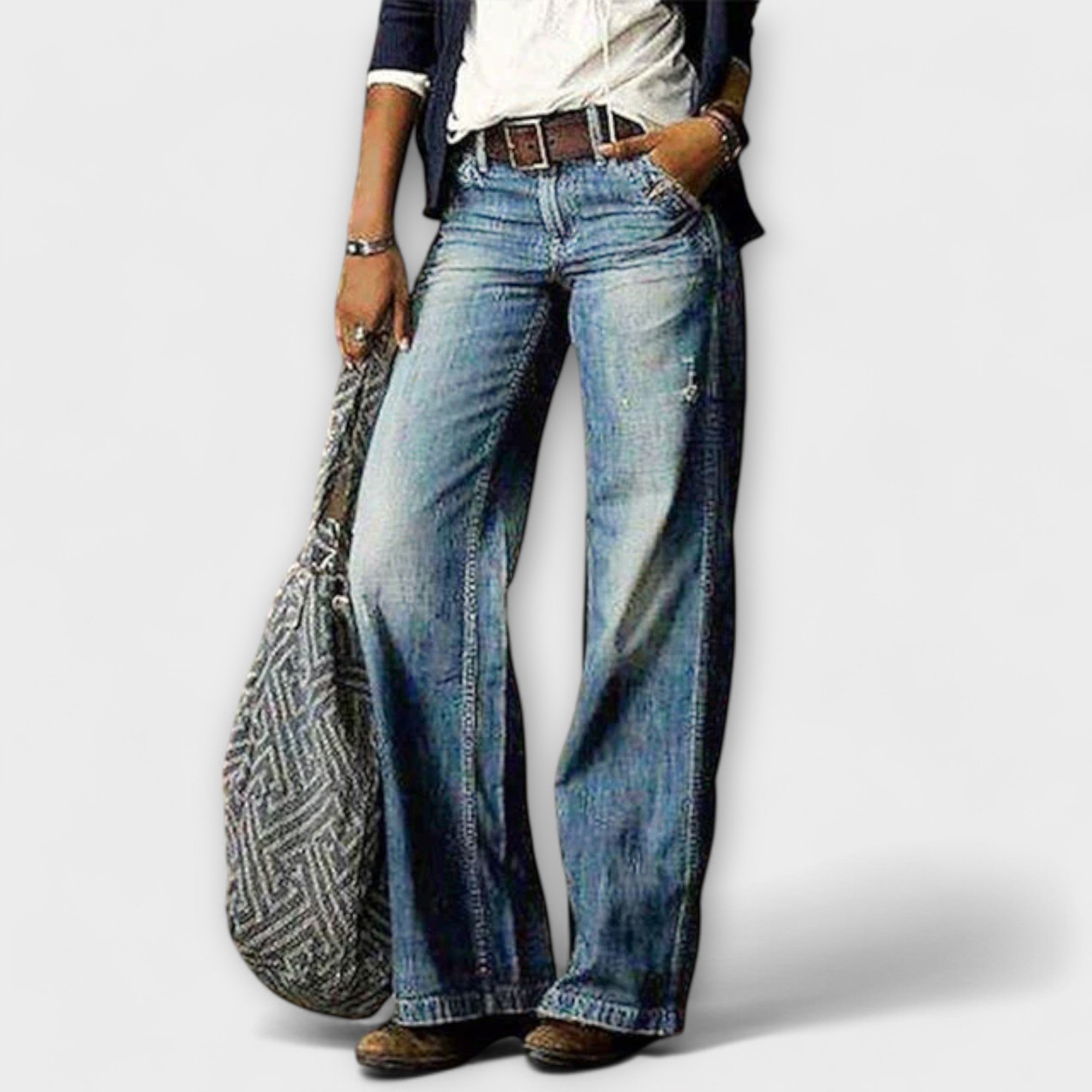 Cess – Wide-leg jeans