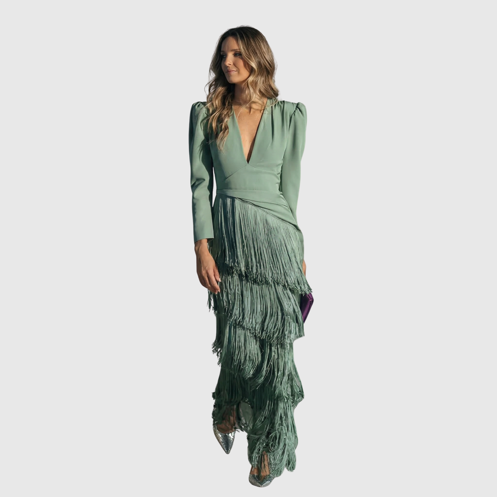 Gabriella – Elegáns Rojtos Maxi Ruha