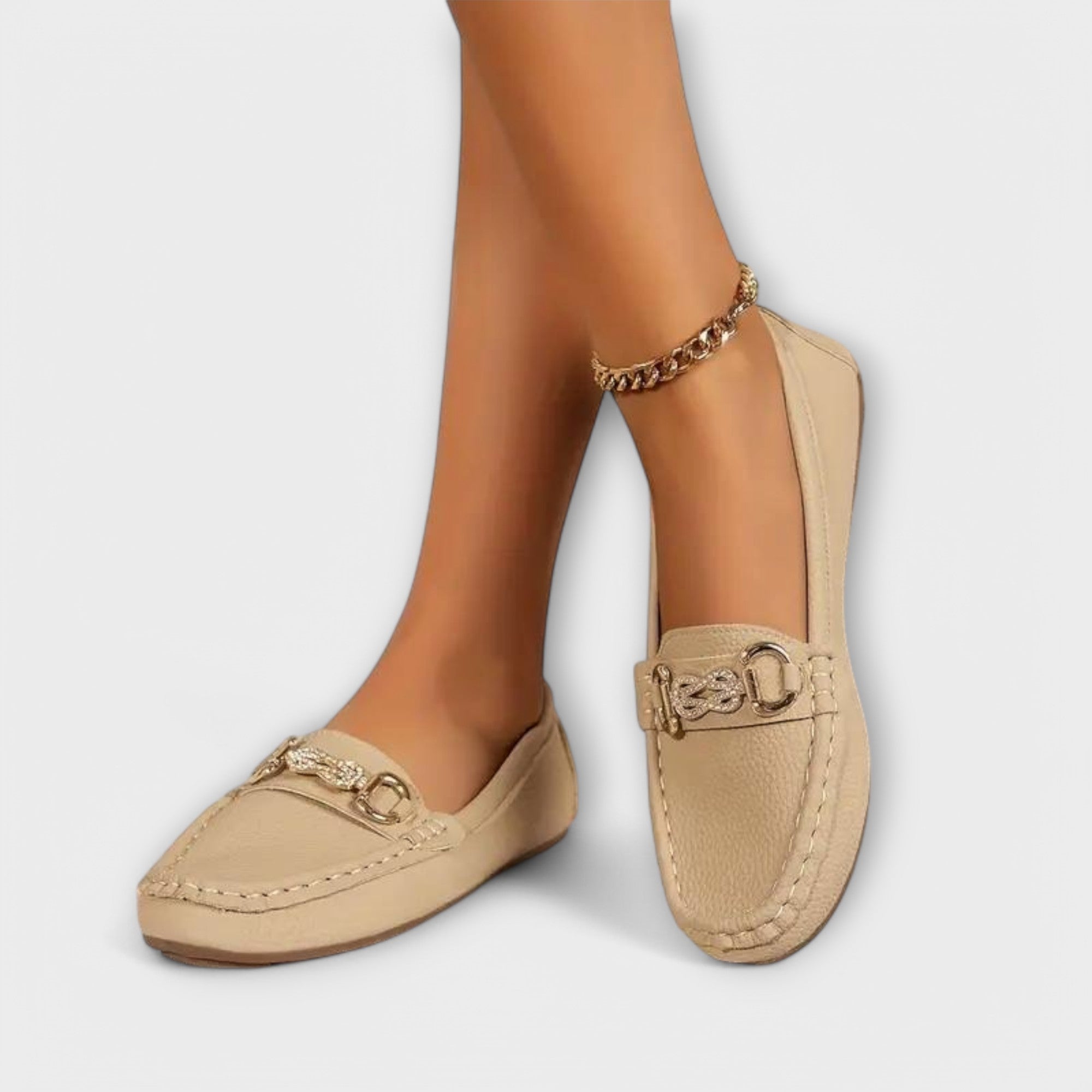 Ioana | Bőr Slip-on Mokaszin