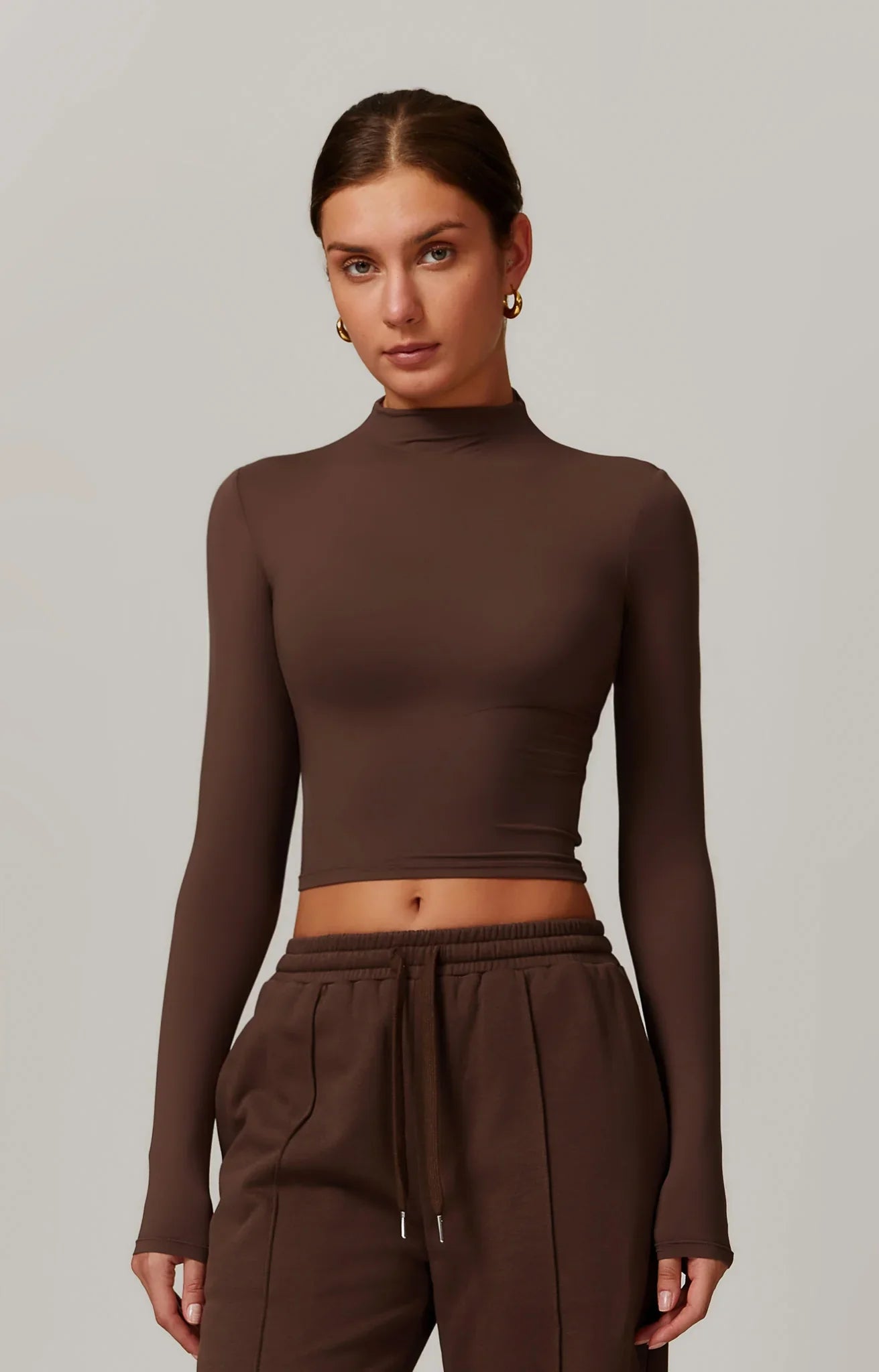 Rose Turtleneck Top