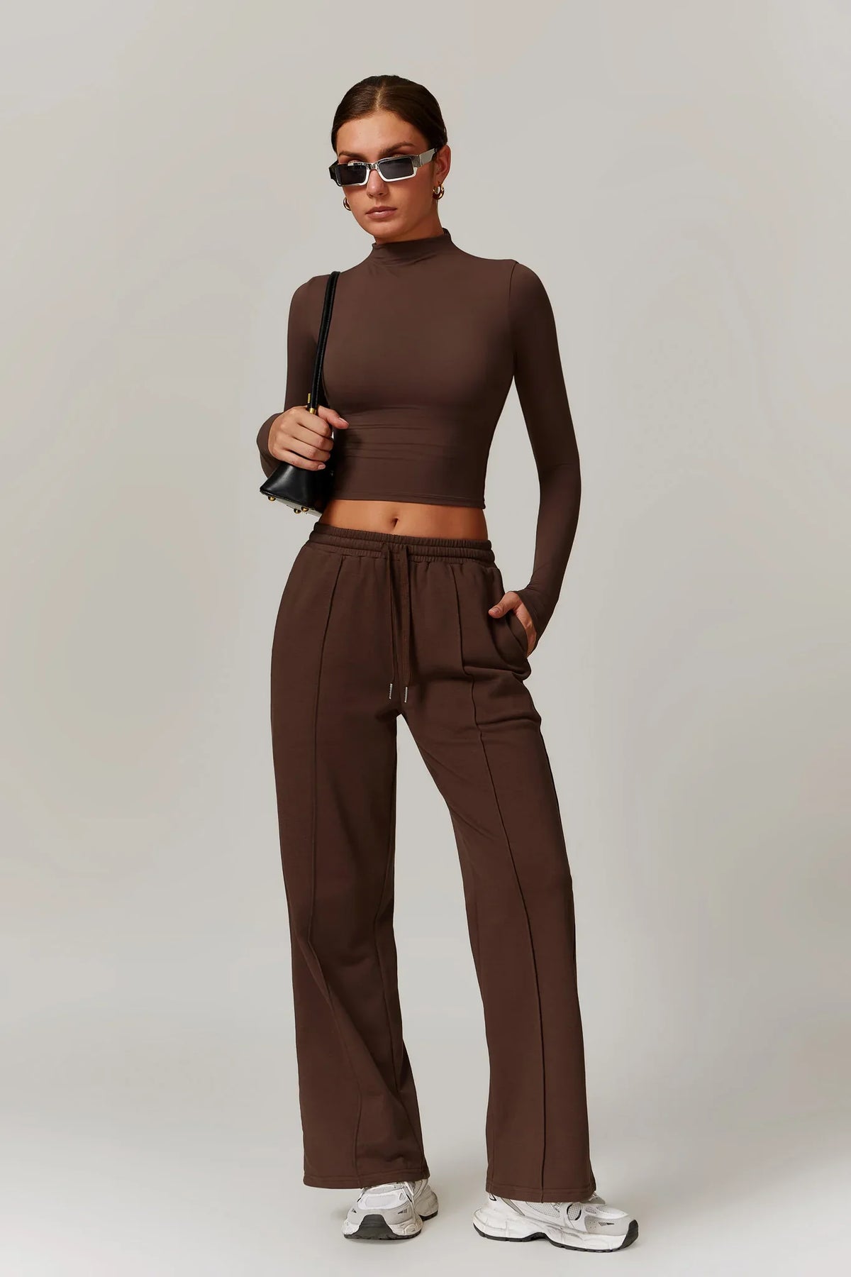 Rose Turtleneck Top