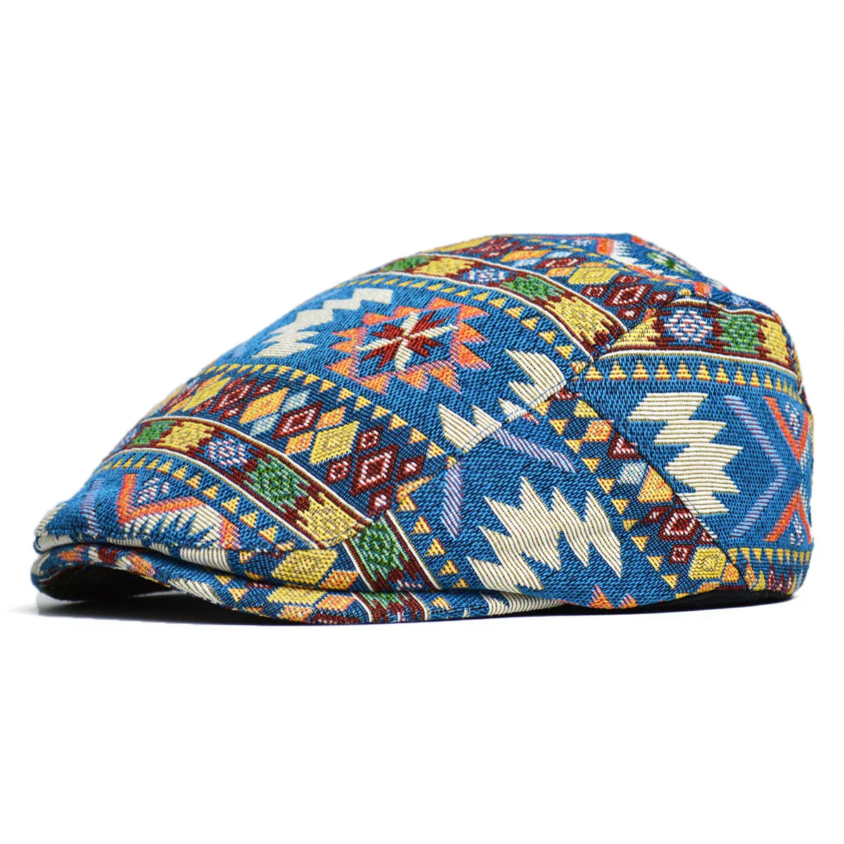 Reginald | Patterned Vintage Flat Cap