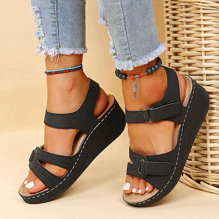 Comfortable Orthopedic Heeled Sandals