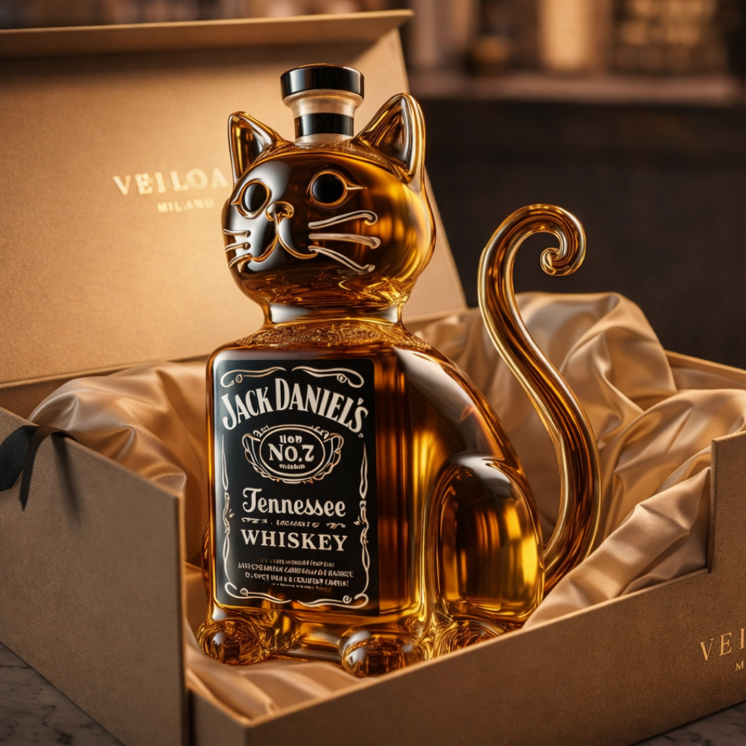 Whisky üveg - Macska kiadás
