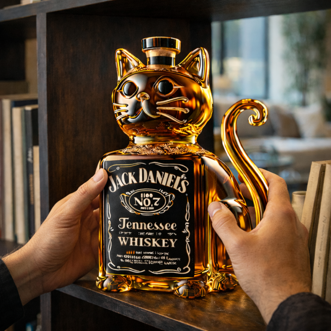 Whisky üveg - Macska kiadás