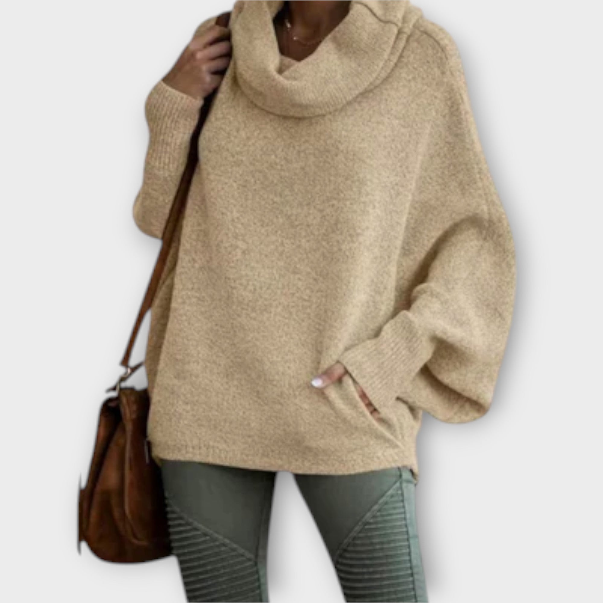 Ulrika - Elegant women's turtleneck sweater