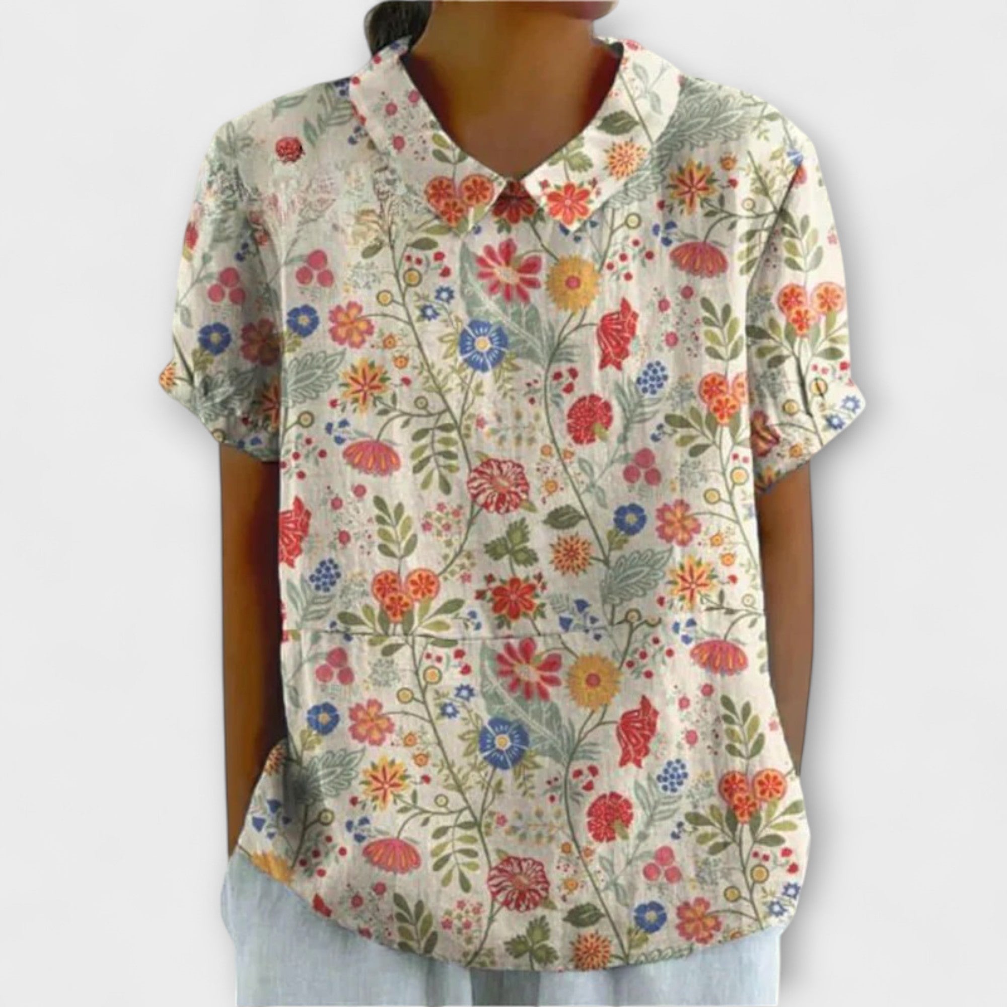 Chrissi - Colourful blouse
