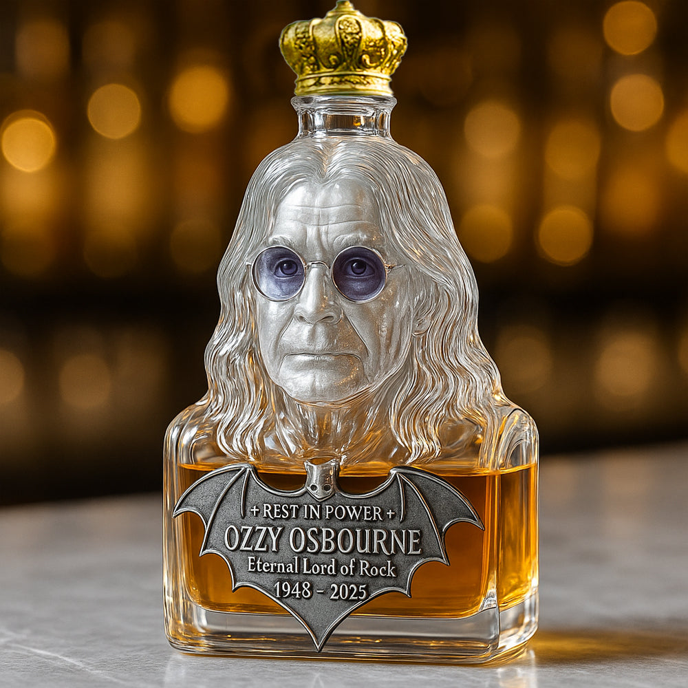 Bottled Up — A Whiskey Bottle in Honour of Ozzy Osbourne