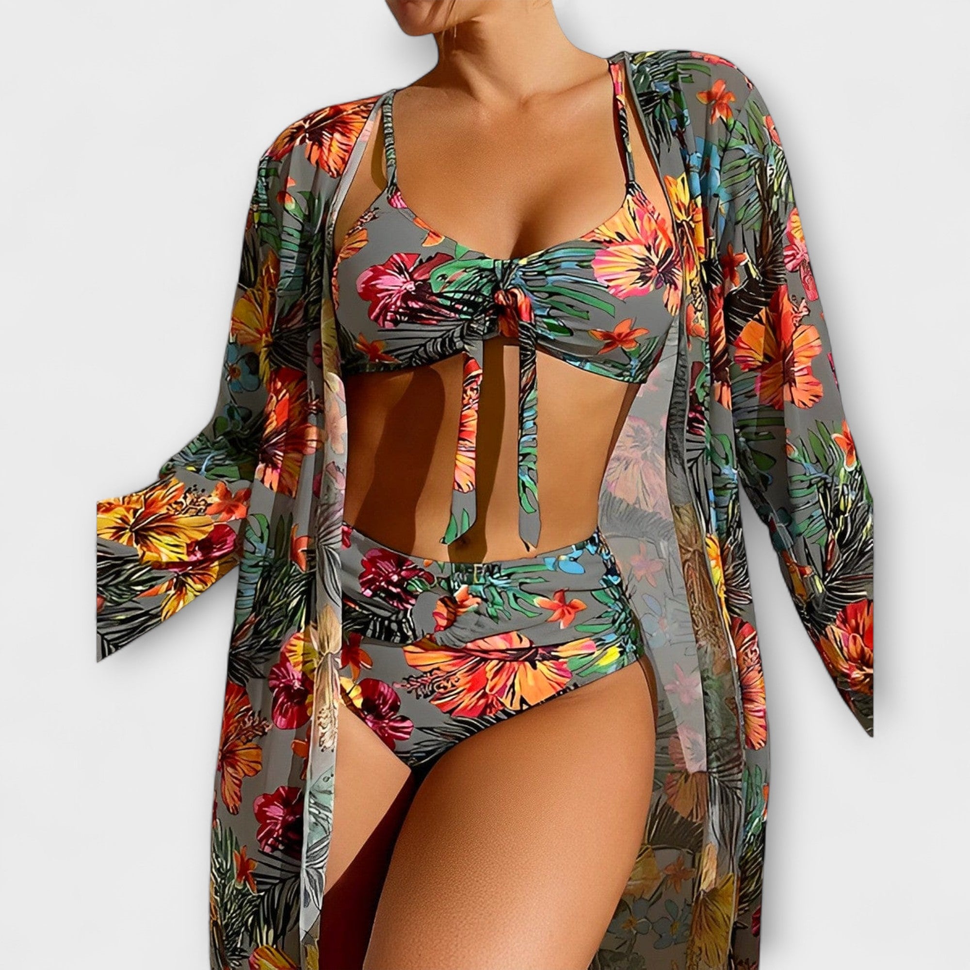Léa | Three-piece bikini set