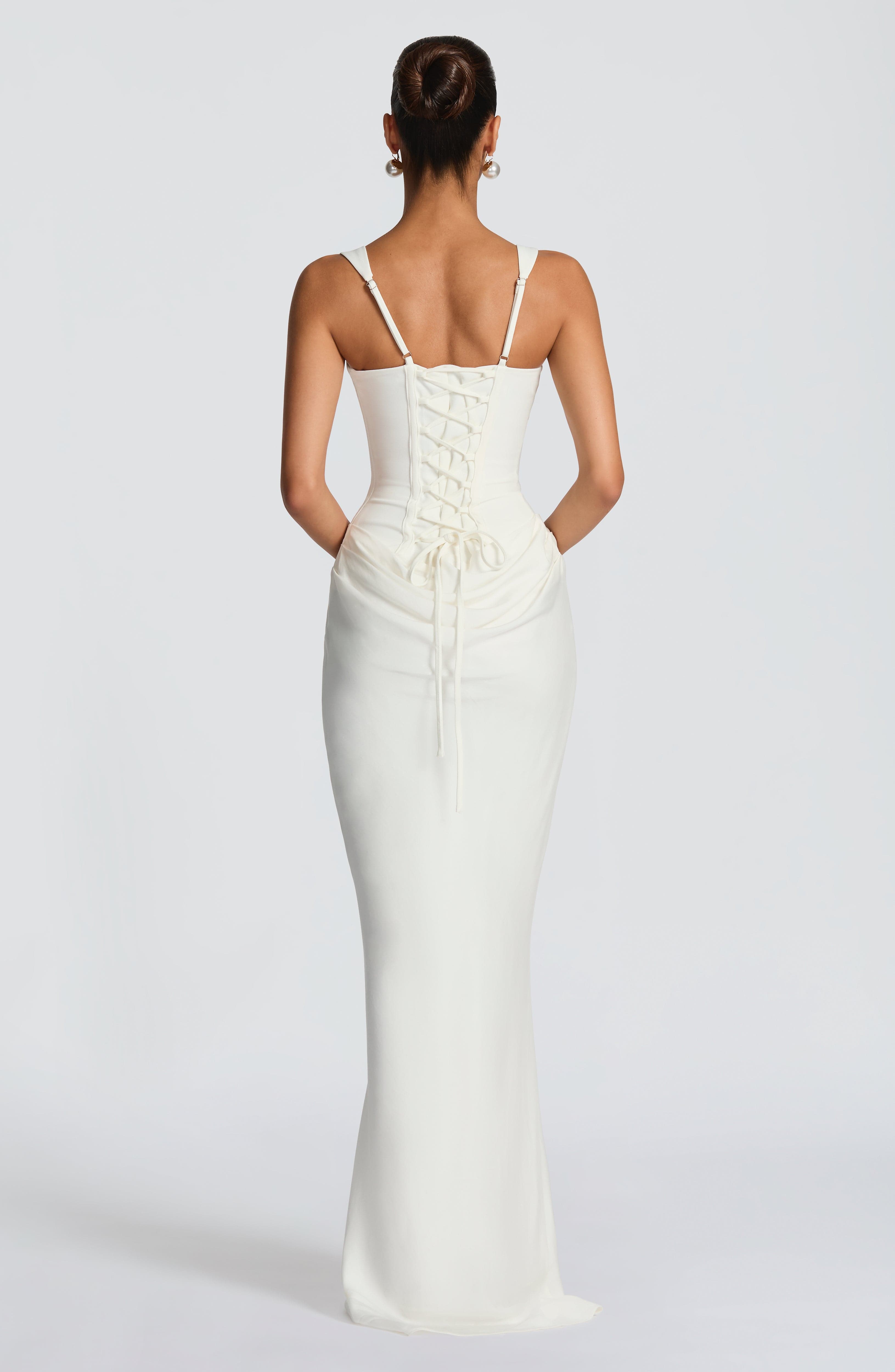 Adelina | Maxi dress with square neckline