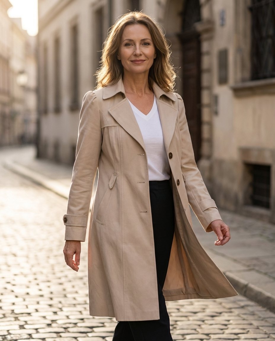 Katarzyna – Elegáns vintage coat