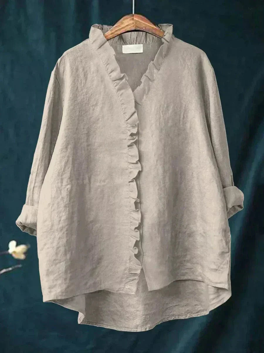 Eline | Elegant Linen Blouse