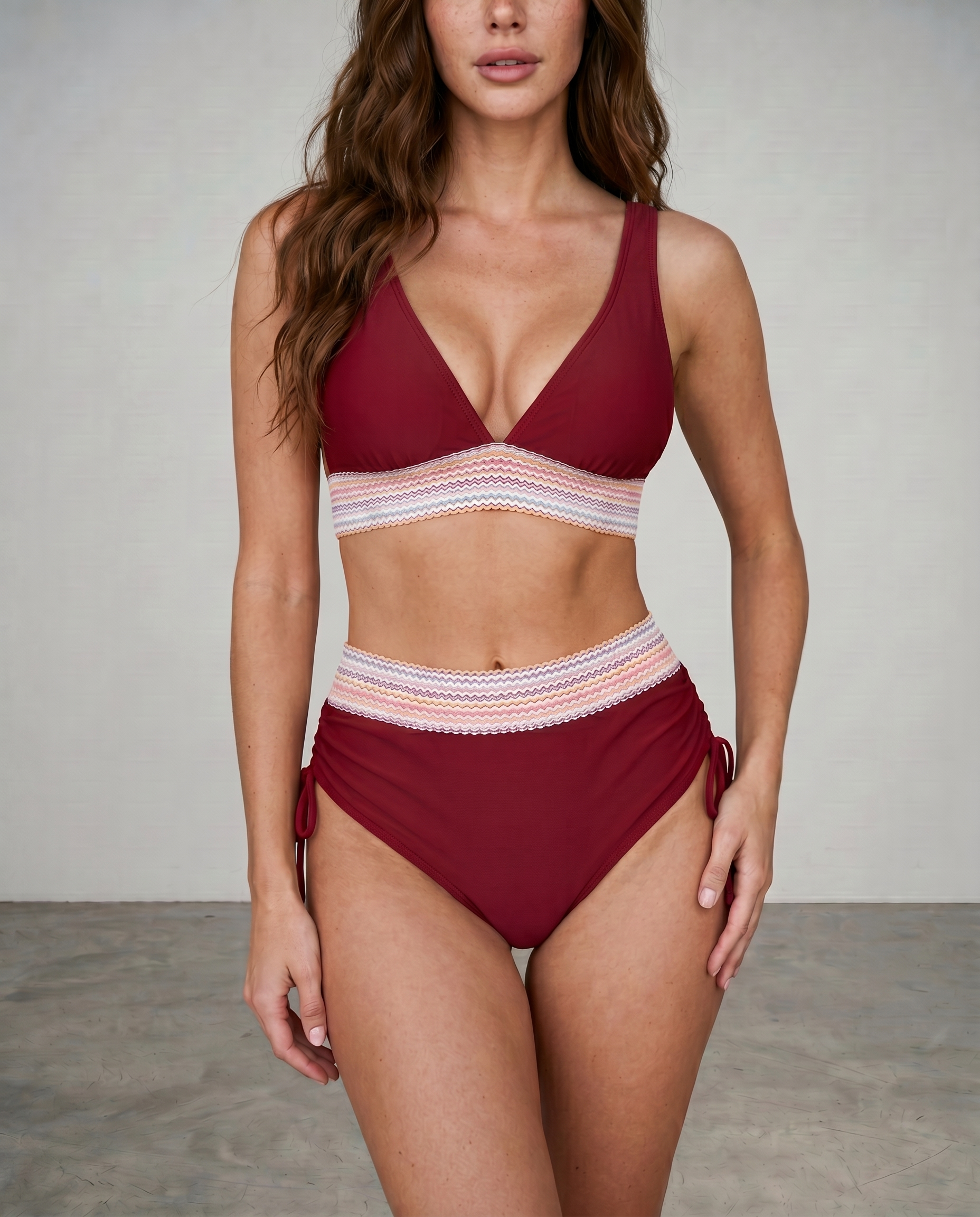 Elara | Shaping Push-Up Bikini with High-Waisted Design