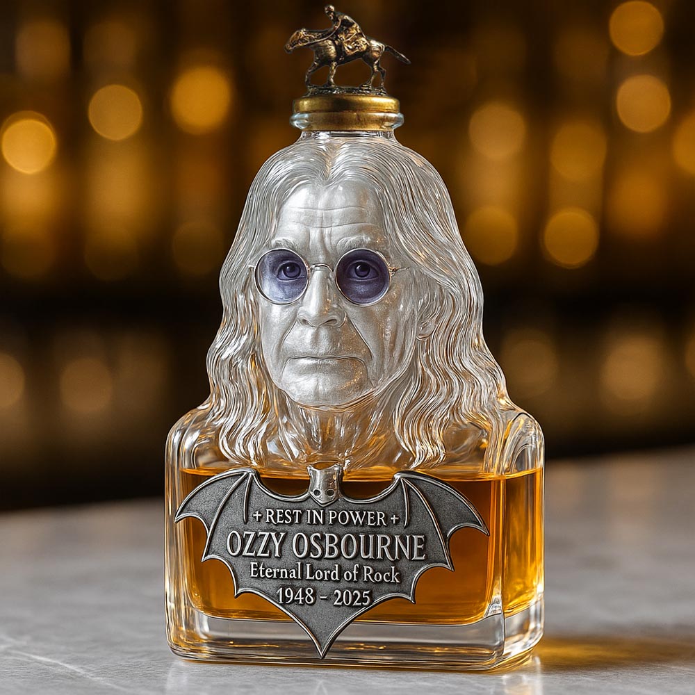 Bottled Up — A Whiskey Bottle in Honour of Ozzy Osbourne