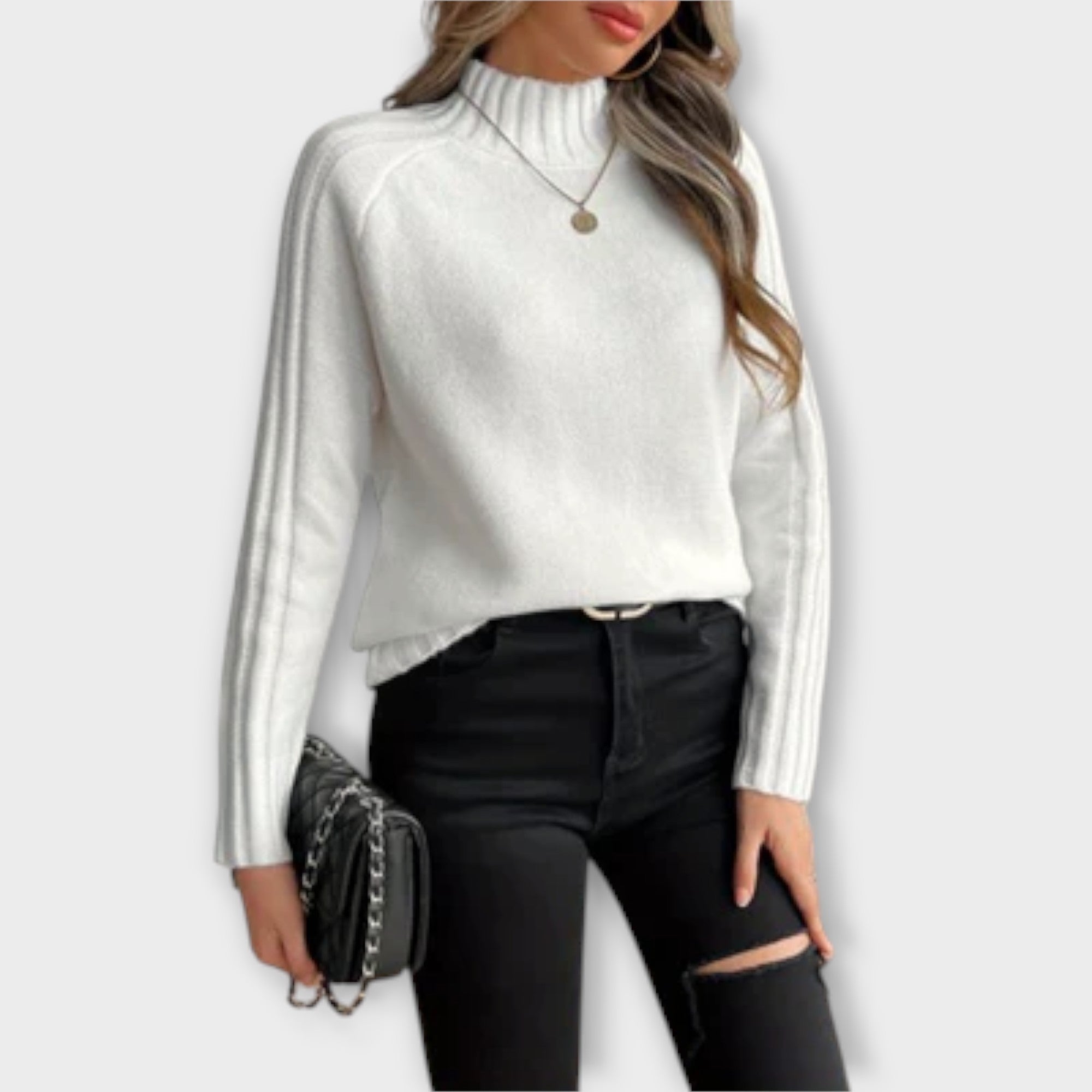Hana – Elegant Knitted Sweater