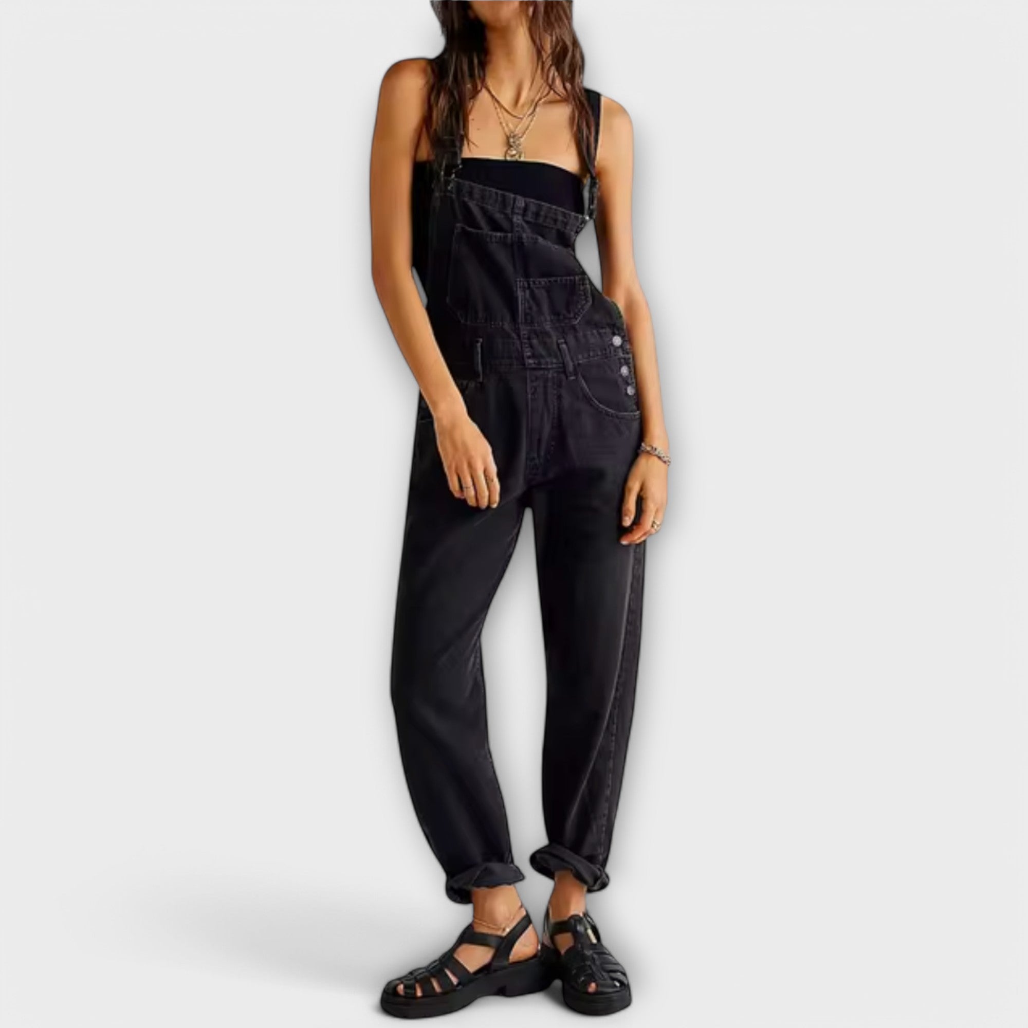Shaira – Szabad stílusú farmer overall