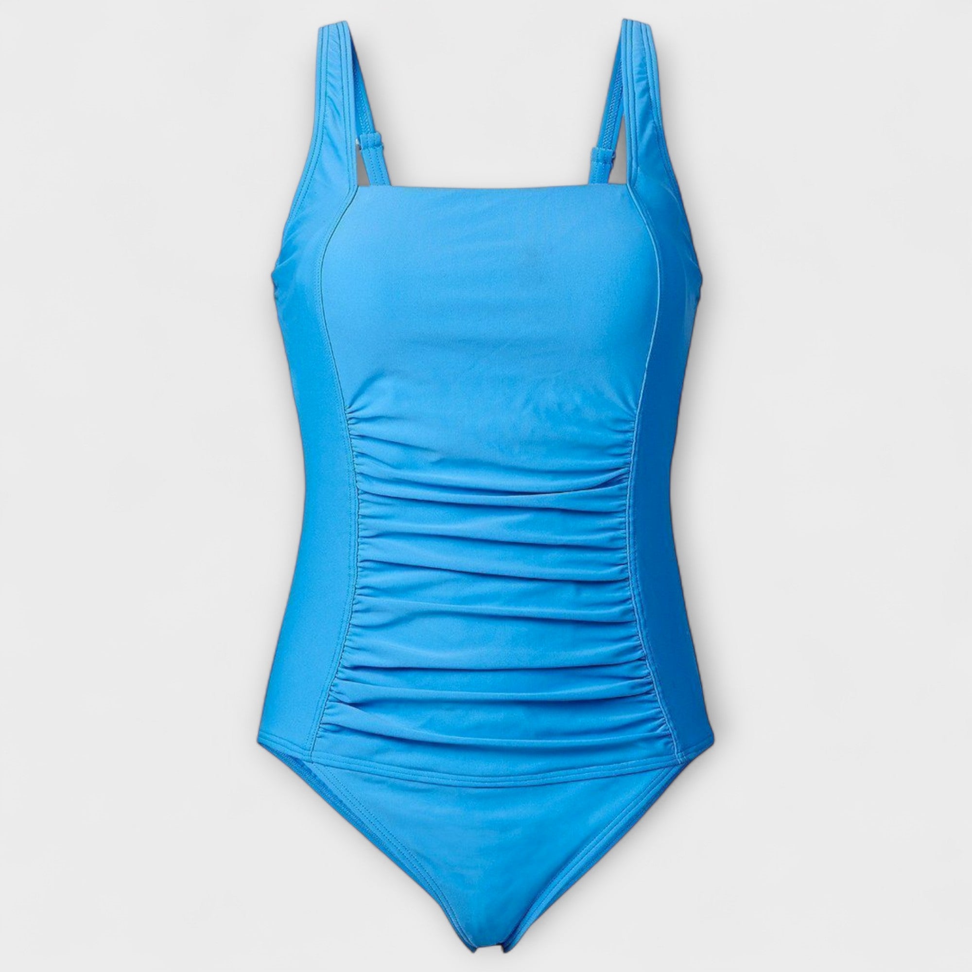 Retro One-Piece Thick Swimsuit