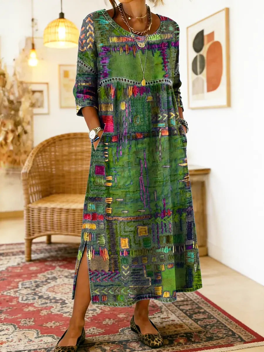 Manuela | Patchwork etnikai farmer ruha