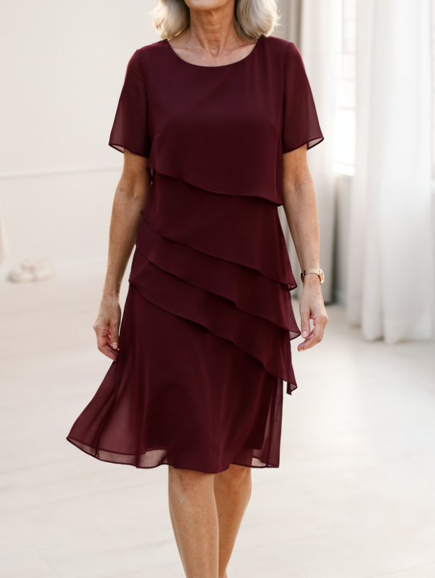 Juliette – Elegant and airy dress with ruffles