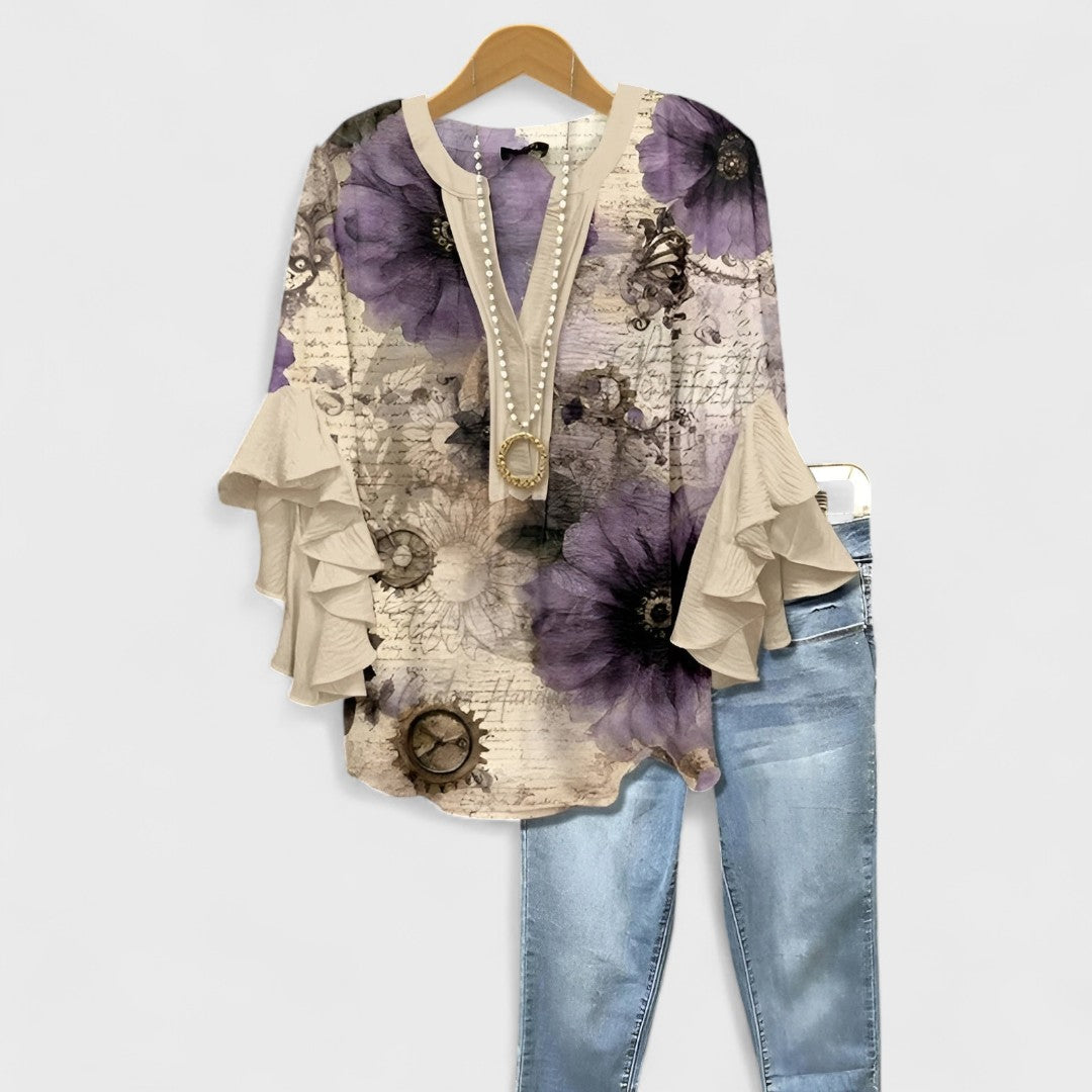 Elizabeth - Summer Casual Blouse