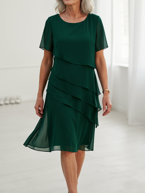 Juliette – Elegant and airy dress with ruffles