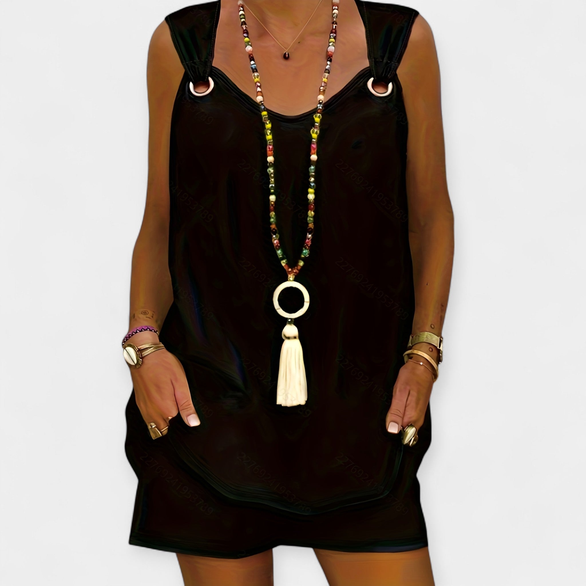 Sleeveless shorts set