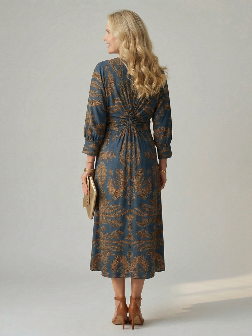 Alicja | Midi Black Dress