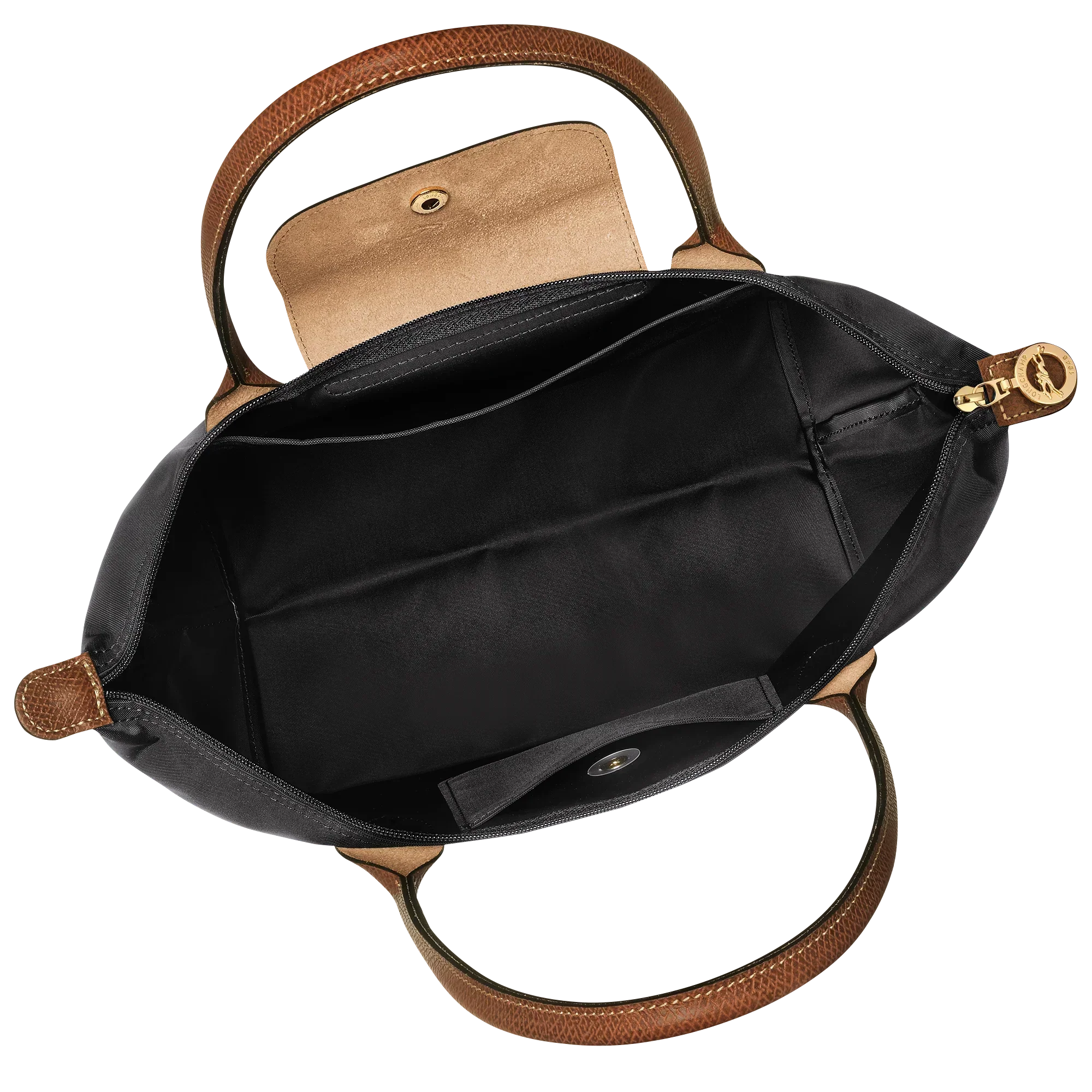 Longchamp - Közepes Le Pliage Tote, Fekete