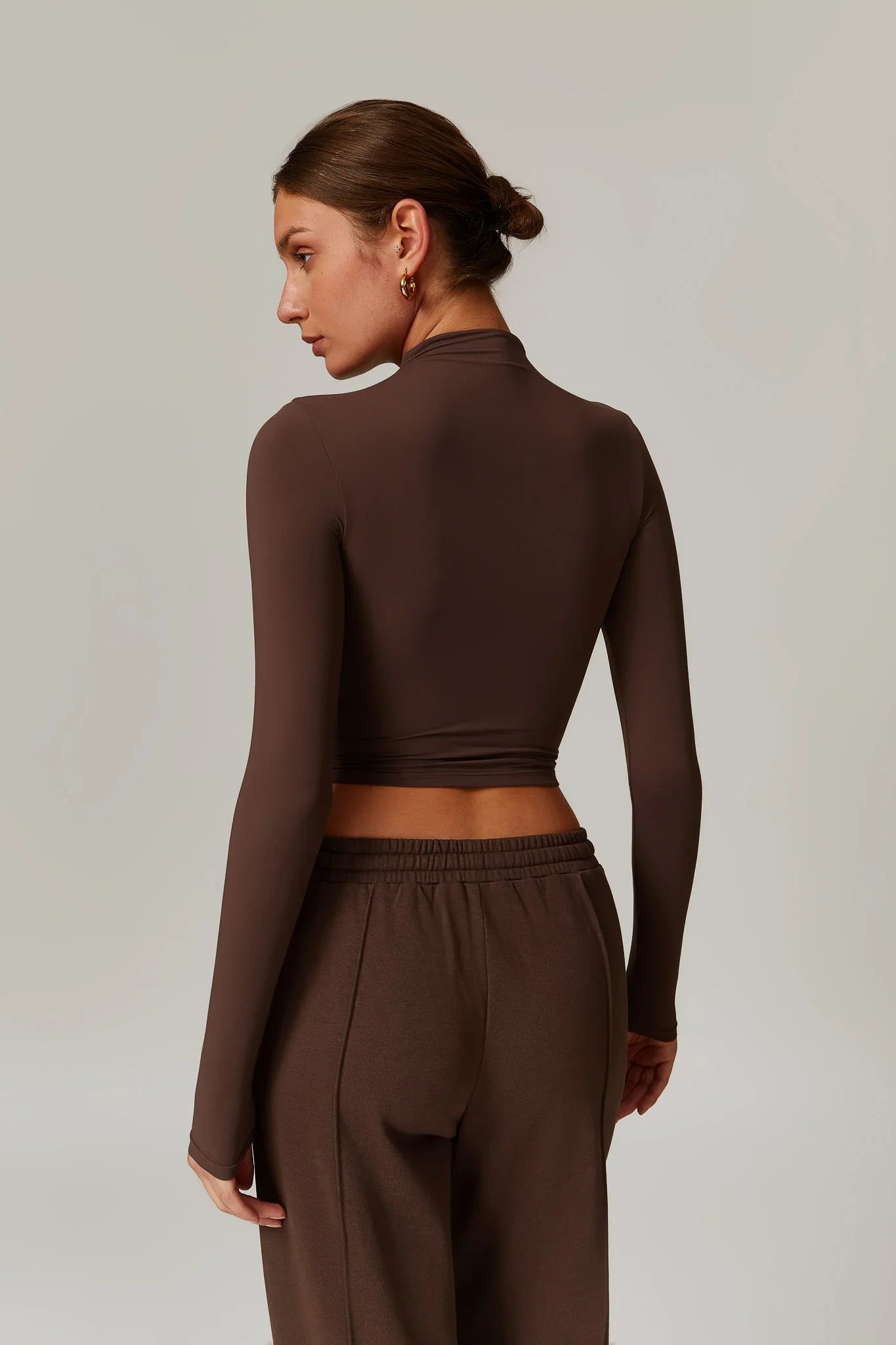Rose Turtleneck Top
