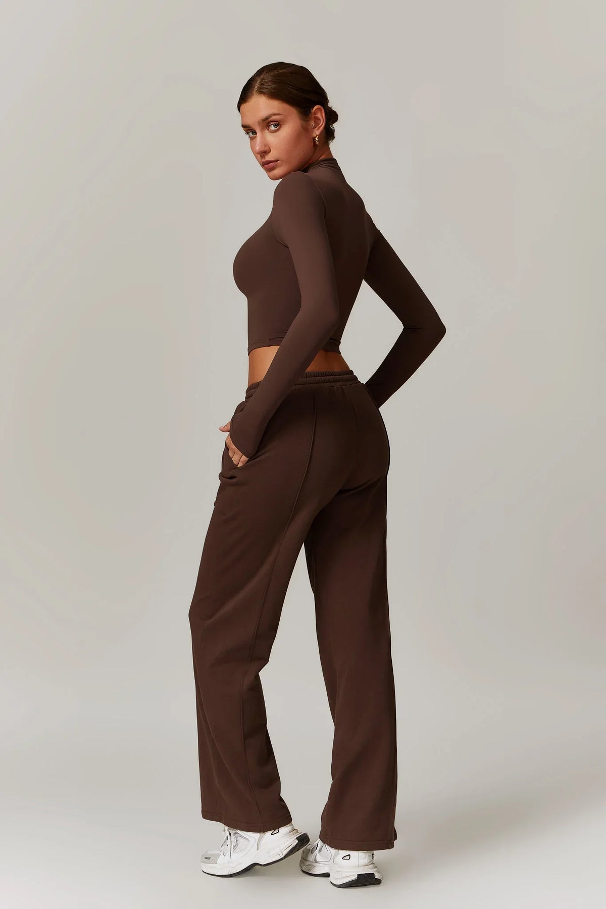 Rose Turtleneck Top