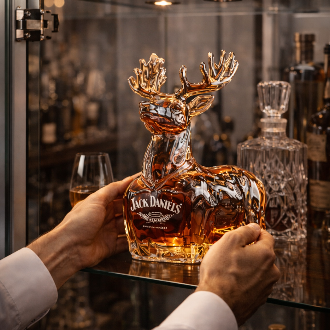Jack Daniel's Whisky Üveg - Hóember Kiadás