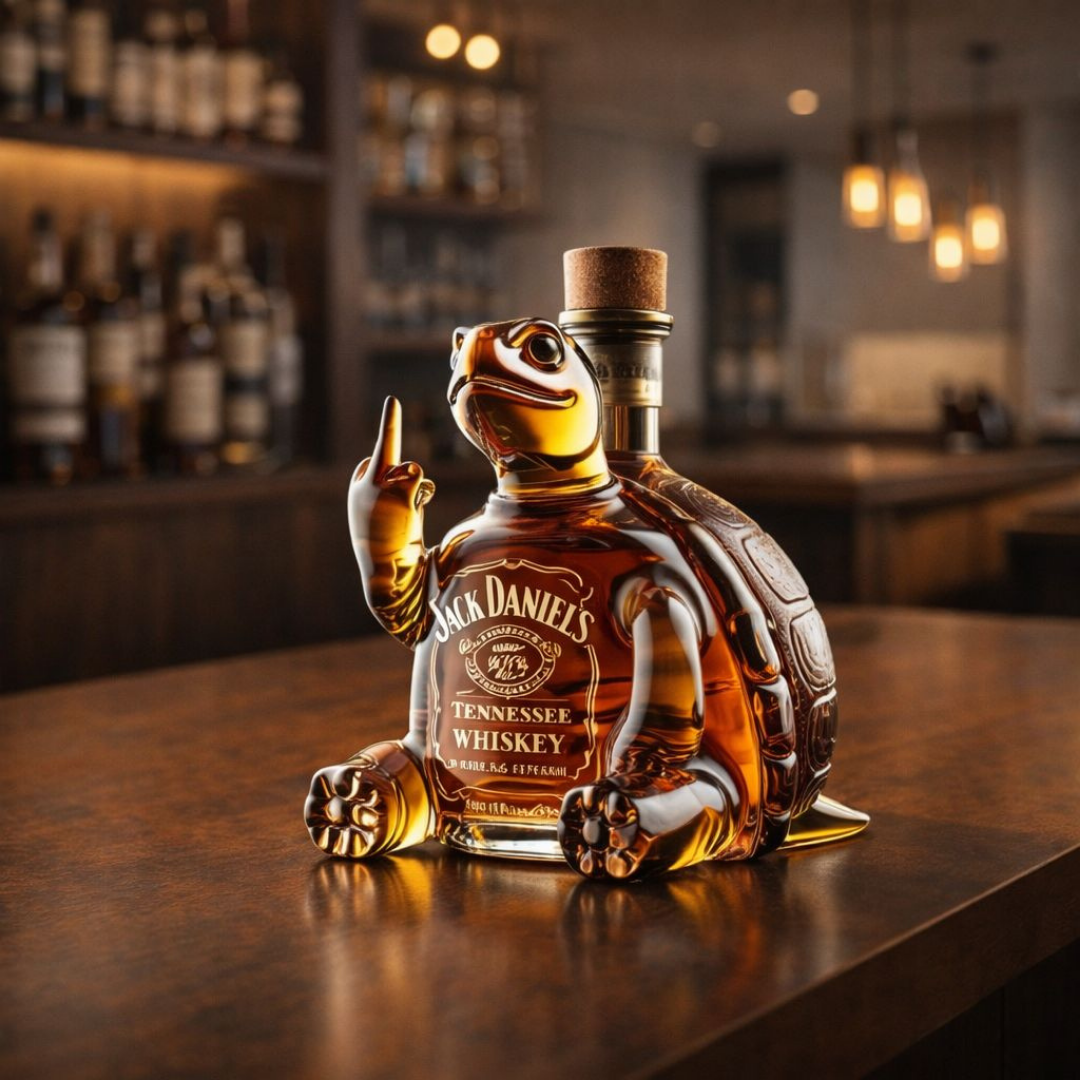 Jack Daniel's Whisky Üveg - Teknős Kiadás