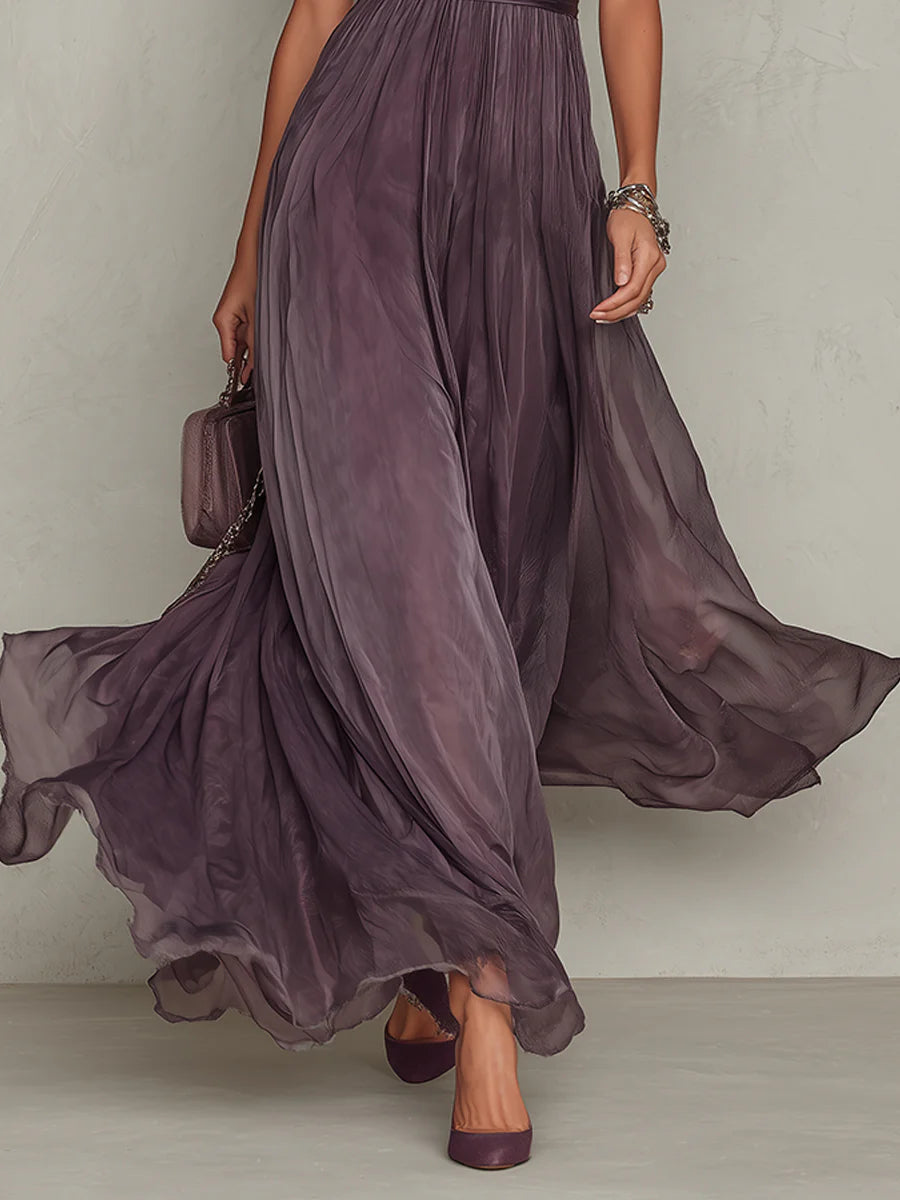 Flawia | ELEGANT DRESS WITH A VINTAGE TOUCH