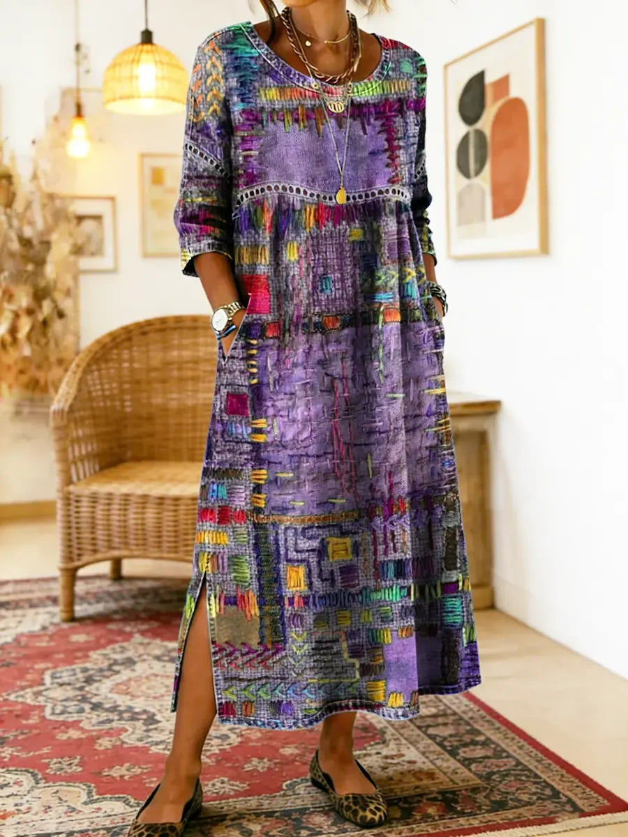 Manuela | Patchwork etnikai farmer ruha